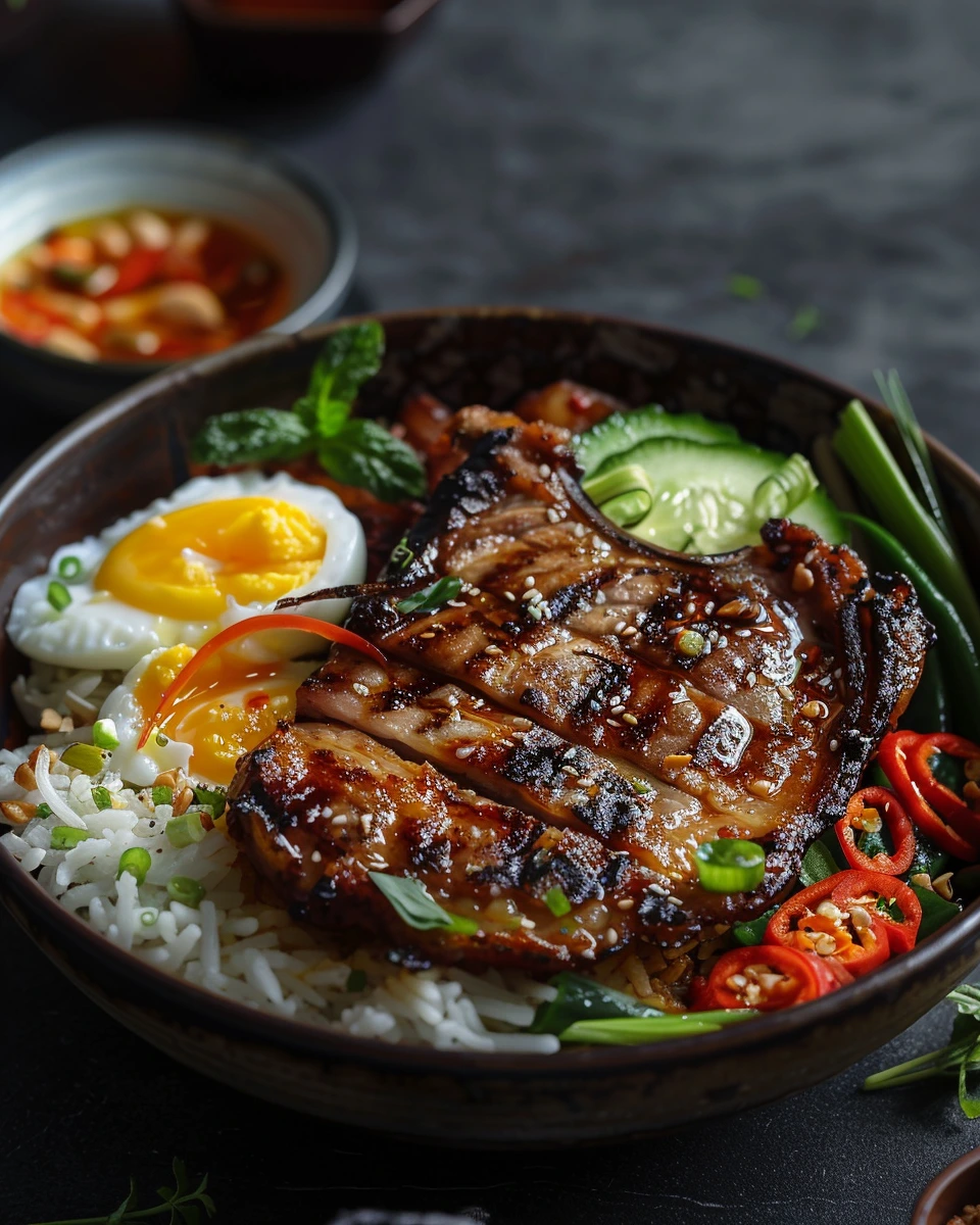 Cơm Tấm Sườn Nướng