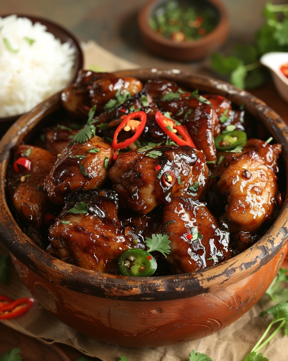 Gà Kho Gừng